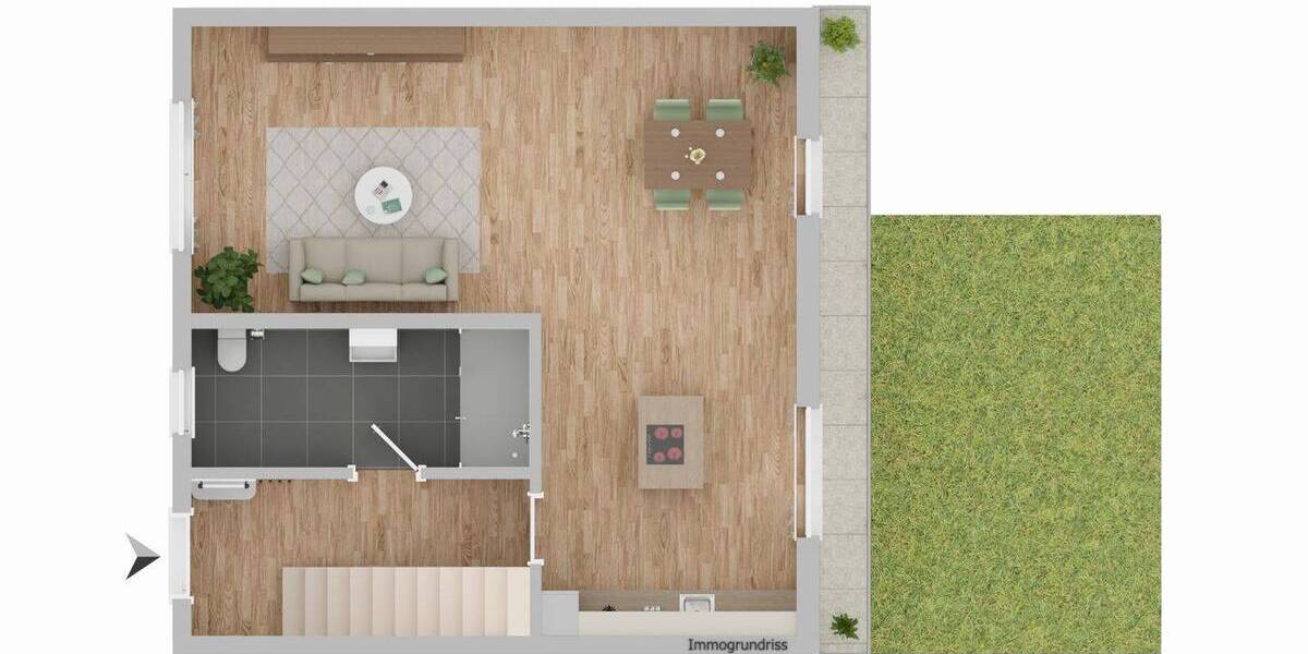 Einfamilienhaus Schiffweiler - 3 Zimmer, 95 m&sup2;, 199.000&euro; | Angebot:25984455