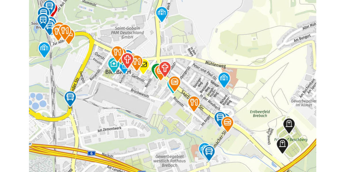 Etagenwohnung Saarbrücken Brebach-Fechingen - 3 Zimmer, 98 m&sup2;, 1.000&euro; | Angebot:26343532