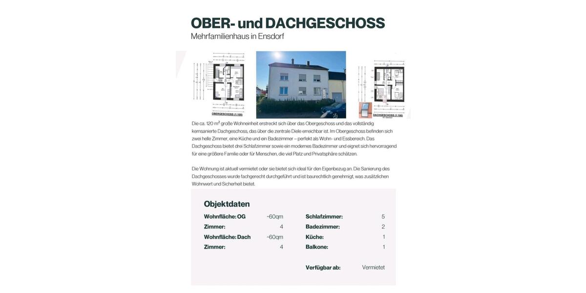 Mehrfamilienhaus, Wohnhaus Saarlouis - 11 Zimmer, 240 m&sup2;, 295.000&euro; | Angebot:24895637