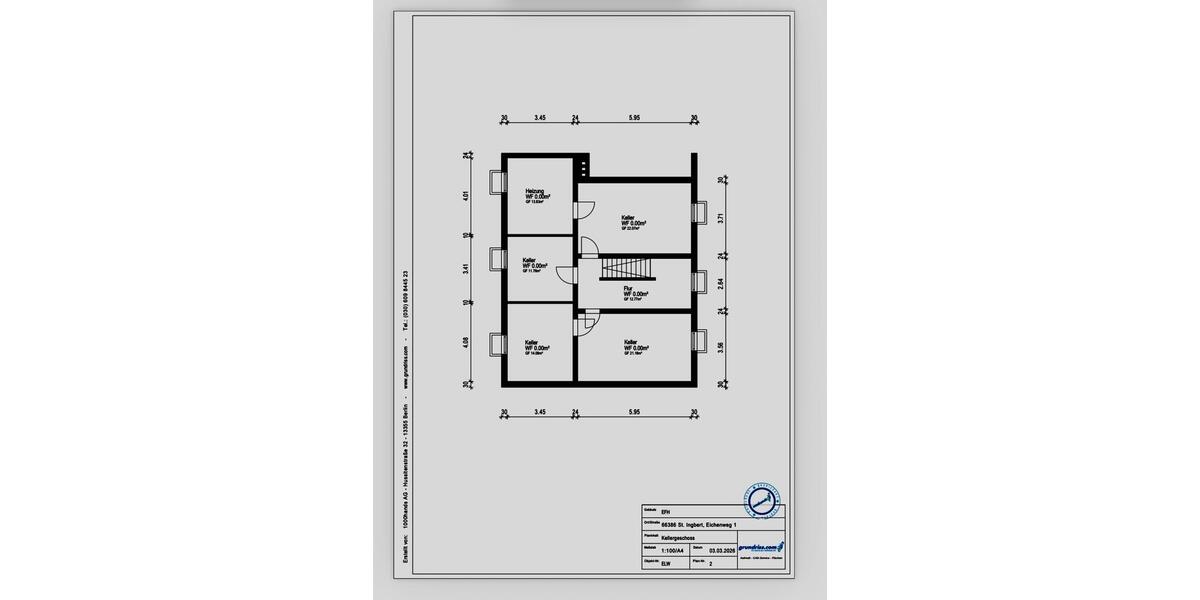Einfamilienhaus Sankt Ingbert - 3 Zimmer, 107 m&sup2;, 365.000&euro; | Angebot:24432616
