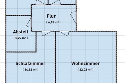 Wohnung Völklingen - 3 Zimmer, 72 m&sup2;, 500&euro; | Angebot:24704339