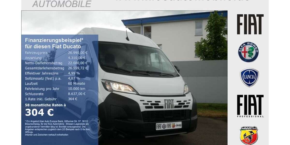 Fiat Ducato 27.675 km 26.990 &euro; Marpingen 66646