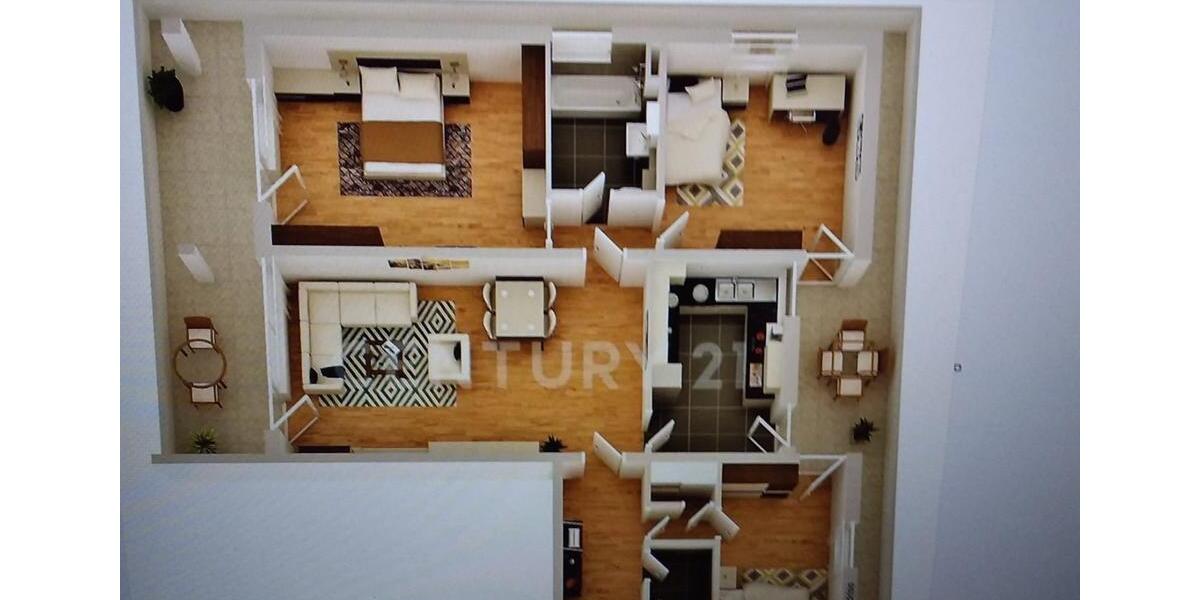 Erdgeschoßwohnung Saarbrücken Dudweiler - 4 Zimmer, 110 m&sup2;, 245.000&euro; | Angebot:24464094
