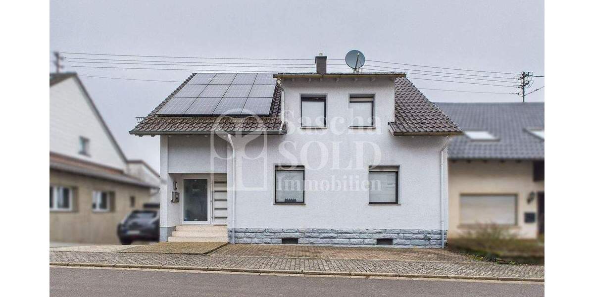 Einfamilienhaus mit 5 Zimmern und großem Garten in ruhiger Wohnlage von Eppelborn-Humes - Einfamilienhaus Eppelborn Humes | Angebot:24835172