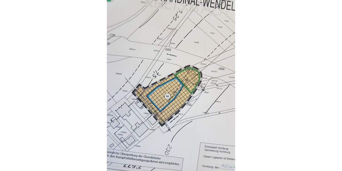 Grundstück Homburg - 690.000&euro; | Angebot:25675533