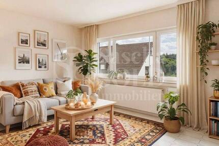 Helle und gut geschnittene 4-ZKB-Wohnung in St. Ingbert mit Balkon, Garage & großem Kellerraum - Wohnung Sankt Ingbert Hassel | Angebot:26018615