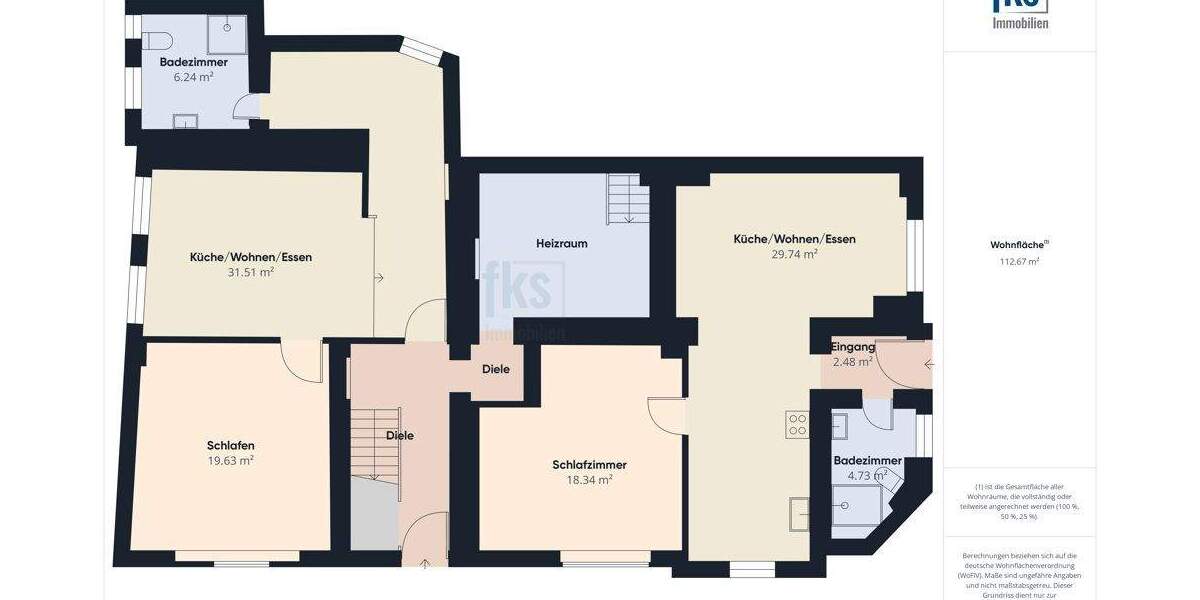 Mehrfamilienhaus, Wohnhaus Eppelborn / Wiesbach Wiesbach - 7 Zimmer, 239 m&sup2;, 220.000&euro; | Angebot:25687894