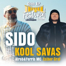 Festival Edition mit SIDO & Kool Savas 24.07.2026 Lokschuppen OPEN AIR Dillingen