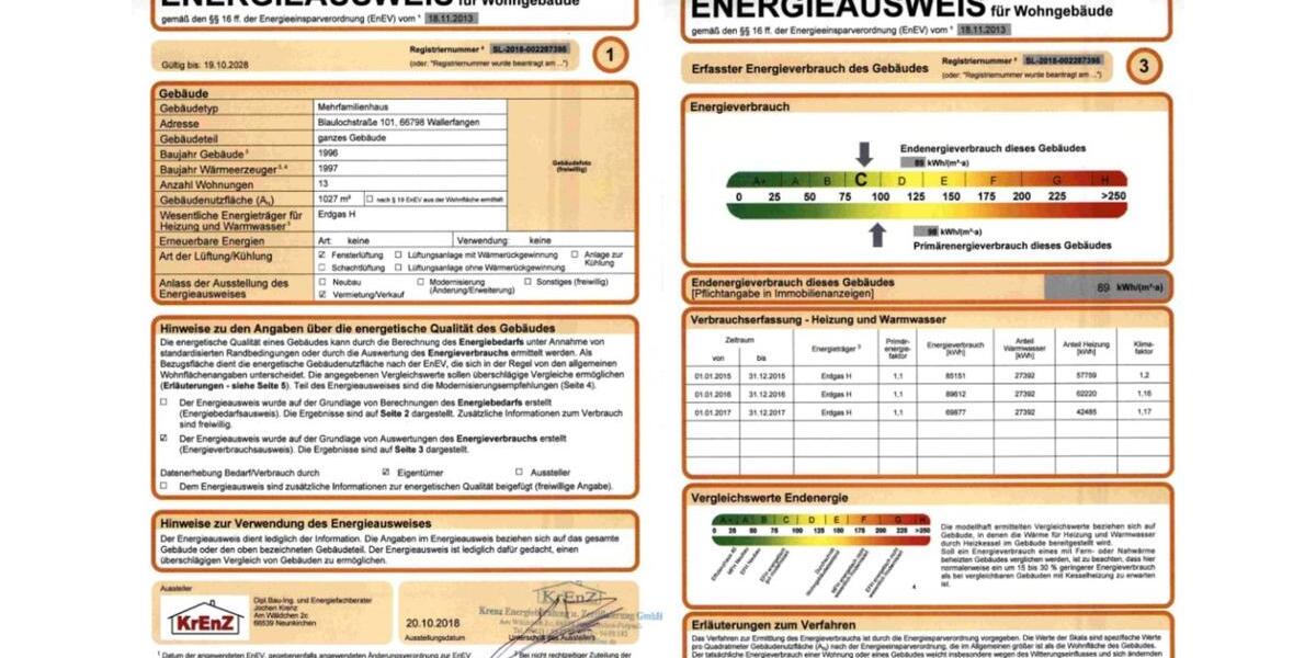 Etagenwohnung Wallerfangen - 2.5 Zimmer, 66 m&sup2;, 175.000&euro; | Angebot:23595032
