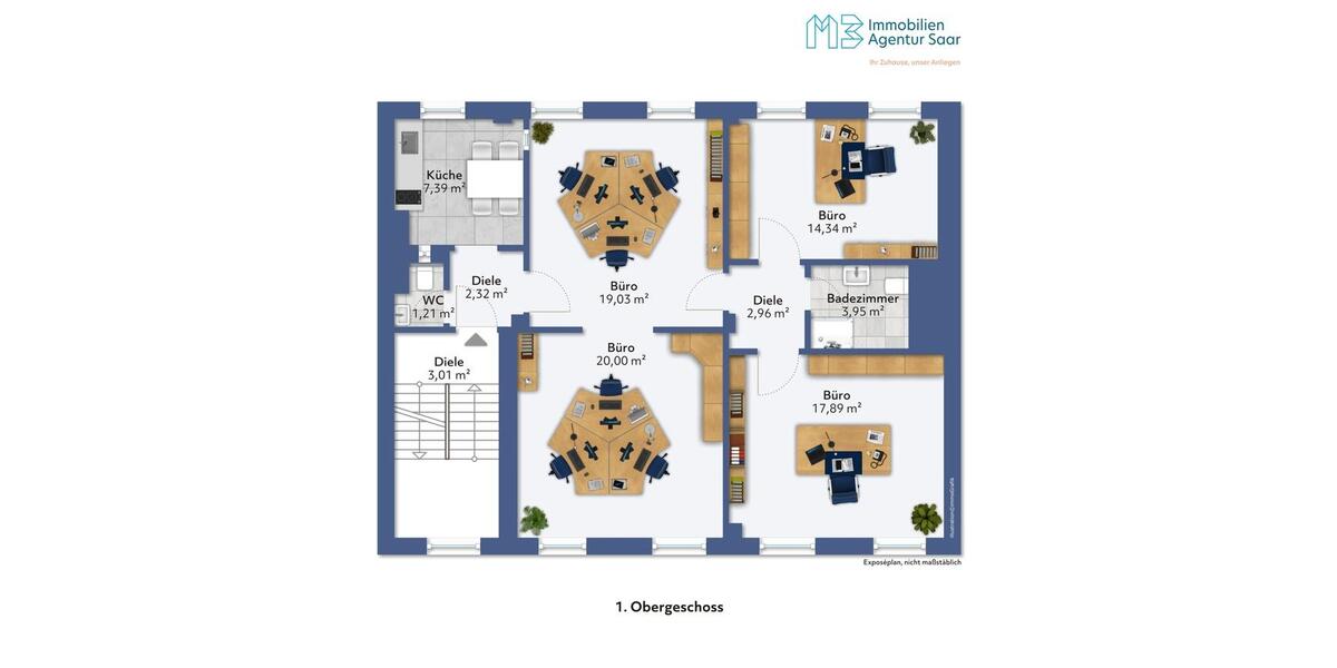 Gewerbeobjekt Saarlouis - 950&euro; | Angebot:24592192