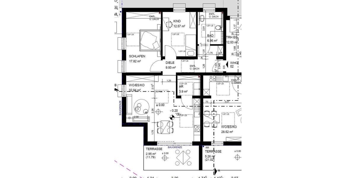 Erdgeschoßwohnung Rehlingen-Siersburg Siersburg - 3 Zimmer, 87 m&sup2;, 1.075&euro; | Angebot:26652044