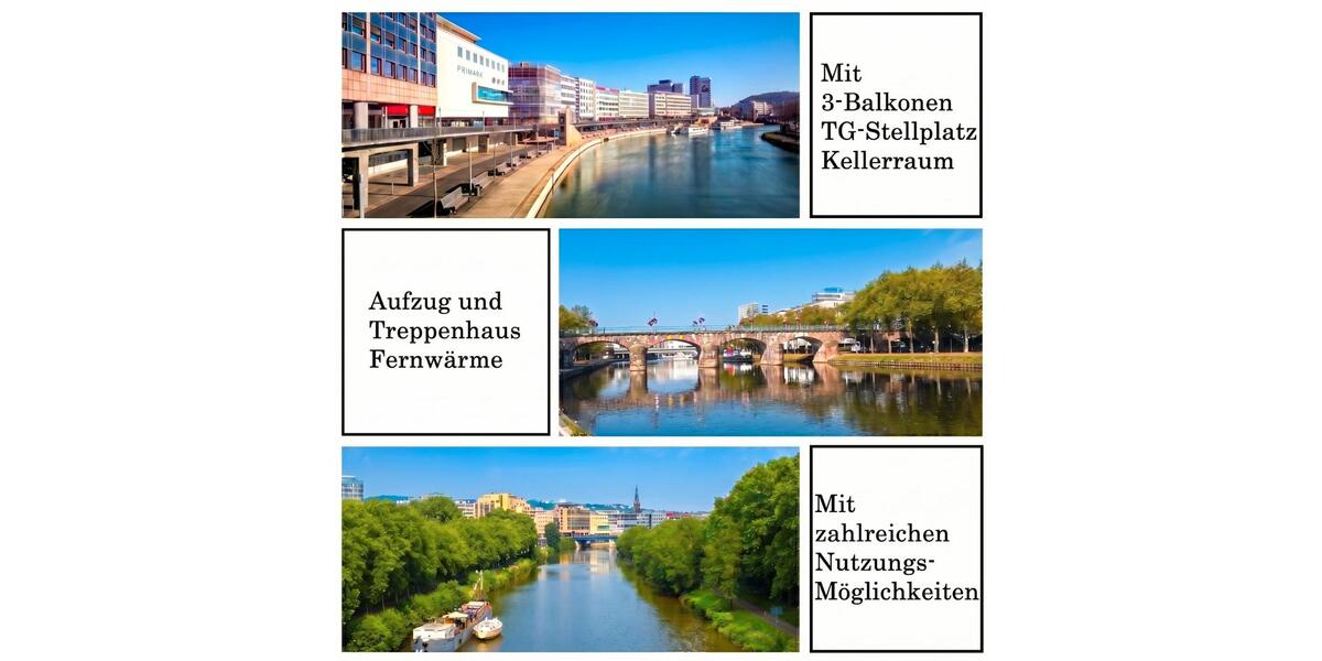Etagenwohnung Saarbrücken - 3 Zimmer, 125 m&sup2;, 439.000&euro; | Angebot:26663284