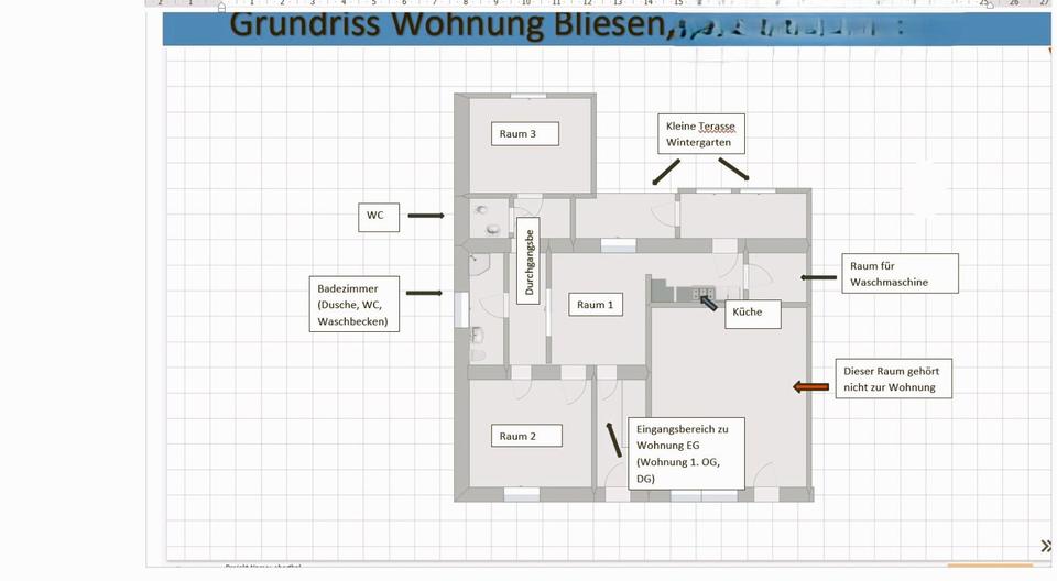 Erdgeschoßwohnung Sankt Wendel - 3 Zimmer, 89 m&sup2;, 790&euro; | Angebot:26691782