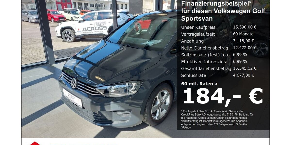 VW Golf Sportsvan 53.900 km 15.590 &euro; Lebach 66822