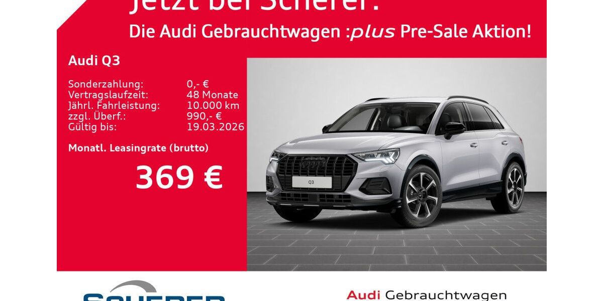 Audi Q3 11.236 km 42.990 &euro; Homburg 66424