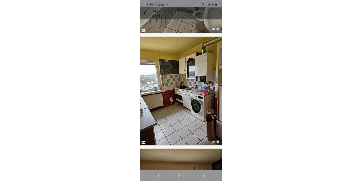 Etagenwohnung Saarbrücken Kieselhumes - 3 Zimmer, 80 m&sup2;, 450&euro; | Angebot:26477290