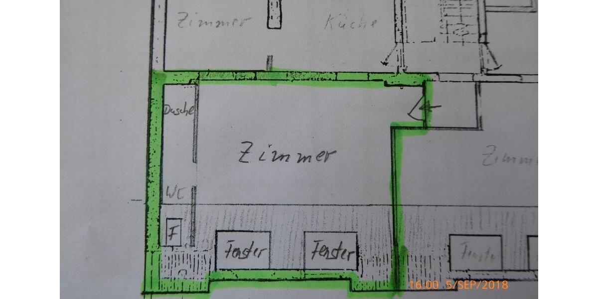 Dachgeschoßwohnung Saarbrücken Eschberg - 1 Zimmer, 23 m&sup2;, 550&euro; | Angebot:27638505
