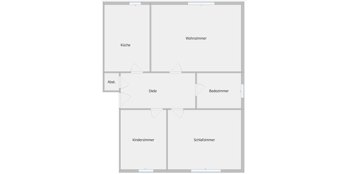 Etagenwohnung Saarbrücken Scheidt - 3 Zimmer, 93 m&sup2;, 650&euro; | Angebot:24148930