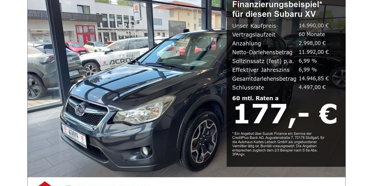 Subaru XV 59.038 km 14.990 &euro; Lebach 66822