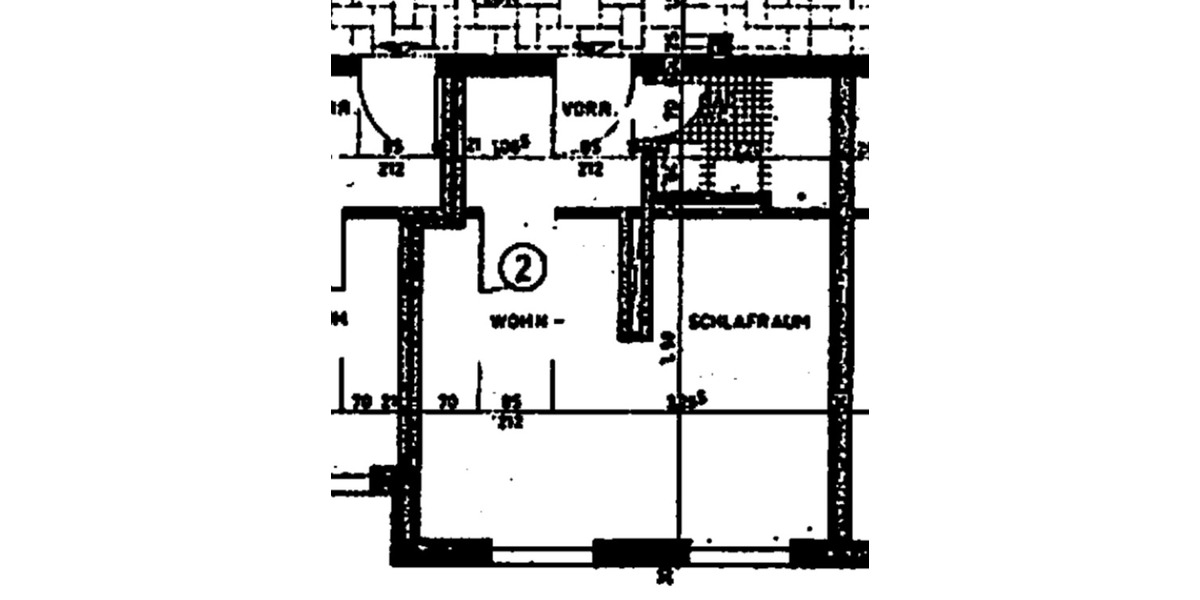 Hochparterre Saarbrücken Eschberg - 1 Zimmer, 24 m&sup2;, 370&euro; | Angebot:24832184