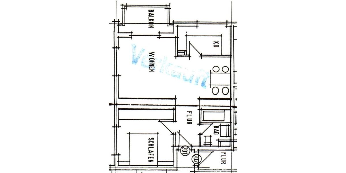 Etagenwohnung Sankt Ingbert - 2.5 Zimmer, 56 m&sup2;, 750&euro; | Angebot:25451340