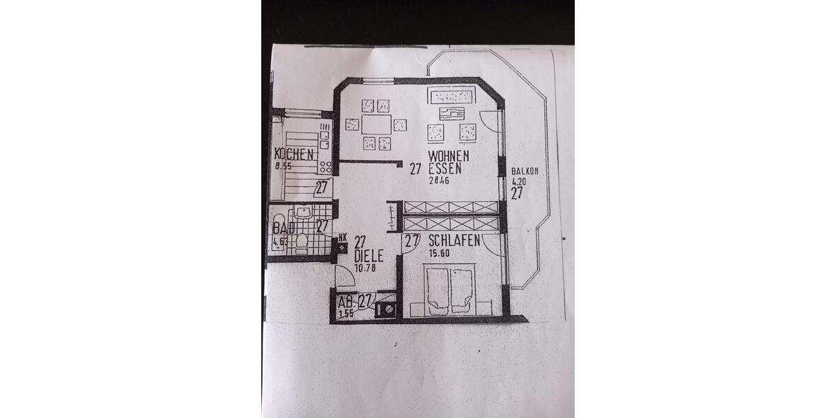 Etagenwohnung Blieskastel - 2 Zimmer, 74 m&sup2;, 780&euro; | Angebot:25436096
