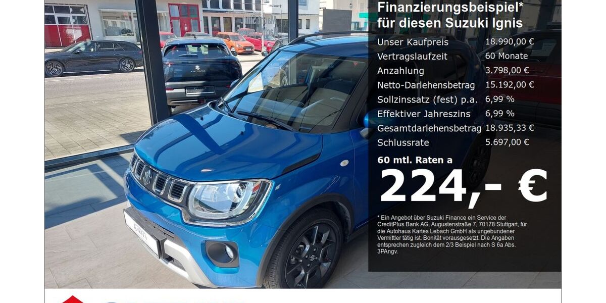 Suzuki Ignis 24.935 km 18.990 &euro; Lebach 66822