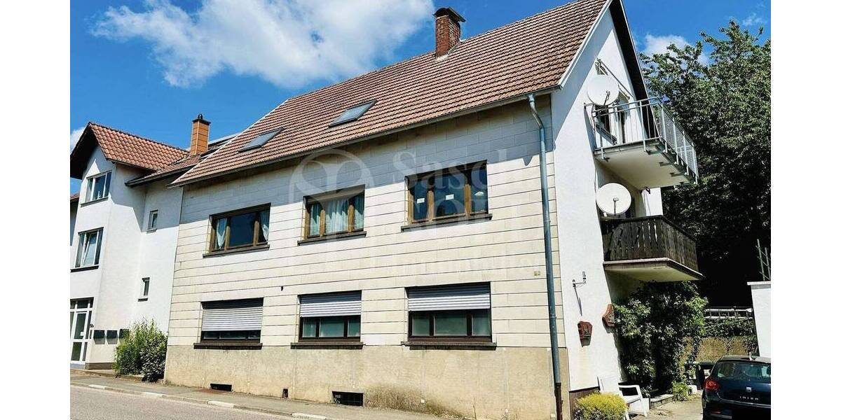 Helle und gut geschnittene 4-ZKB-Wohnung in St. Ingbert mit Balkon, Garage & großem Kellerraum - Etagenwohnung Sankt Ingbert Hassel | Angebot:26018615