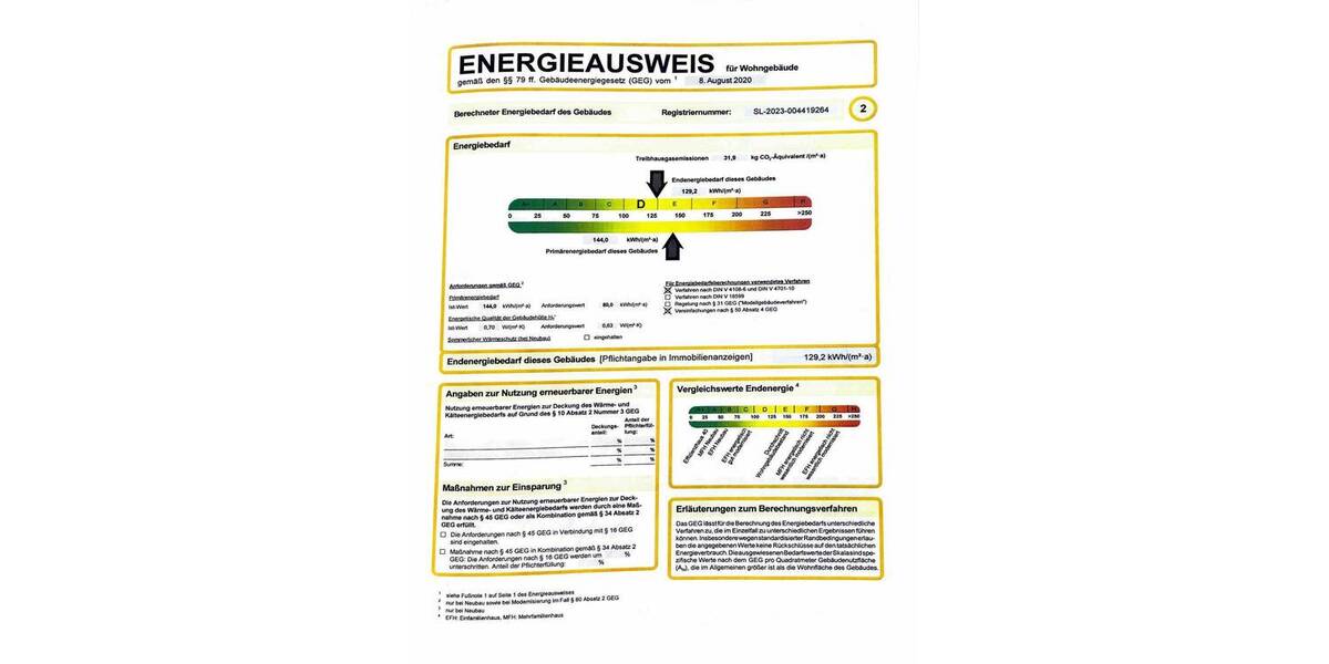 Etagenwohnung Wadgassen Hostenbach - 4 Zimmer, 115 m&sup2;, 229.000&euro; | Angebot:26344139