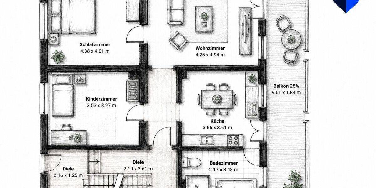 Mehrfamilienhaus, Wohnhaus Saarlouis Roden - 8 Zimmer, 270 m&sup2;, 397.000&euro; | Angebot:26804483