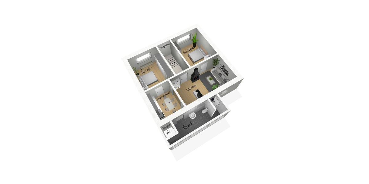 Hochparterre Neunkirchen - 3 Zimmer, 73 m&sup2;, 650&euro; | Angebot:24551361