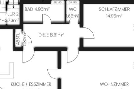 Wohnung Saarbrücken St. Arnual - 2 Zimmer, 80 m&sup2;, 1.200&euro; | Angebot:26692609