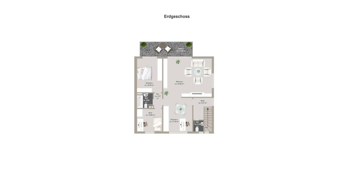 Einfamilienhaus Riegelsberg - 6 Zimmer, 167 m&sup2;, 429.000&euro; | Angebot:26731042