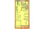 Etagenwohnung Saarbrücken Kieselhumes - 1 Zimmer, 24 m&sup2;, 310&euro; | Angebot:26704234