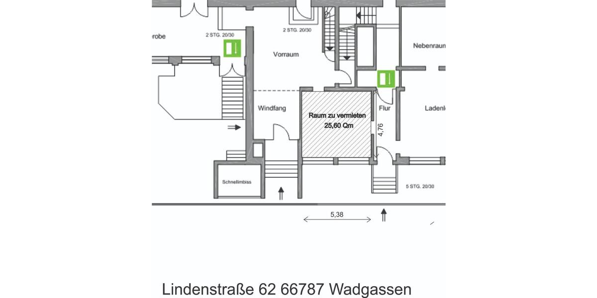 Gewerbeobjekt Wadgassen - 200&euro; | Angebot:25307733
