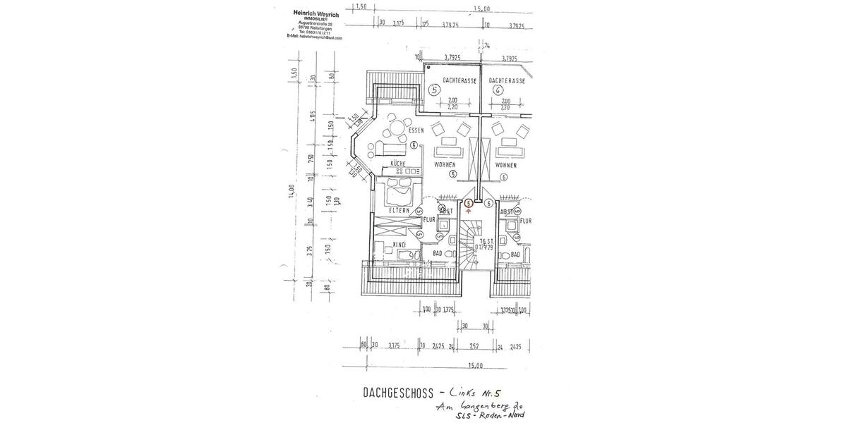 Dachgeschoßwohnung Saarlouis - 3 Zimmer, 80 m&sup2;, 770&euro; | Angebot:25945411