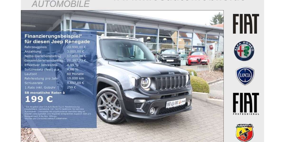Jeep Renegade 47.362 km 20.990 &euro; Marpingen 66646