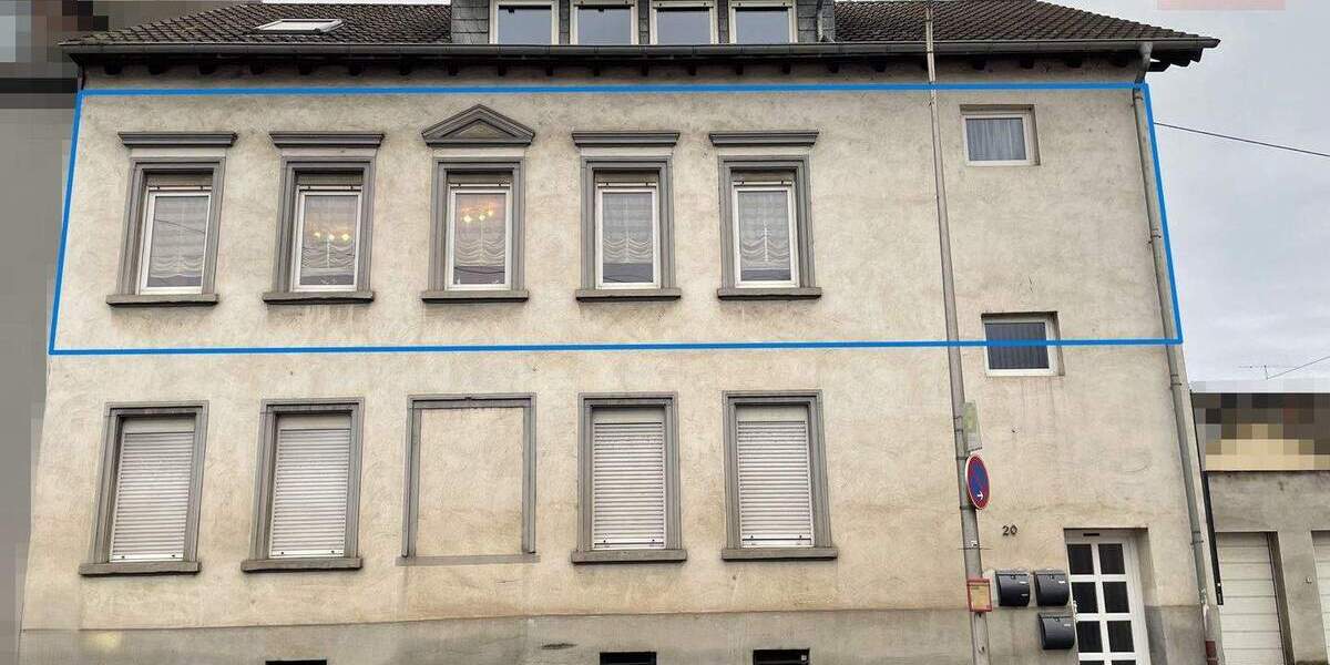Etagenwohnung Völklingen / Wehrden (Saar) Wehrden - 4 Zimmer, 94 m&sup2;, 96.000&euro; | Angebot:25772466