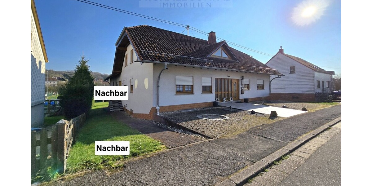 Attraktives Einfamilienhaus mit möglicher Einliegerwohnung - Reihenendhaus Tholey | Angebot:27370300