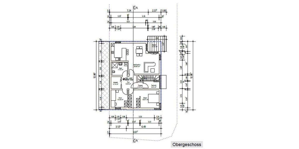 Etagenwohnung Ensdorf - 3 Zimmer, 91 m&sup2;, 324.900&euro; | Angebot:25755220