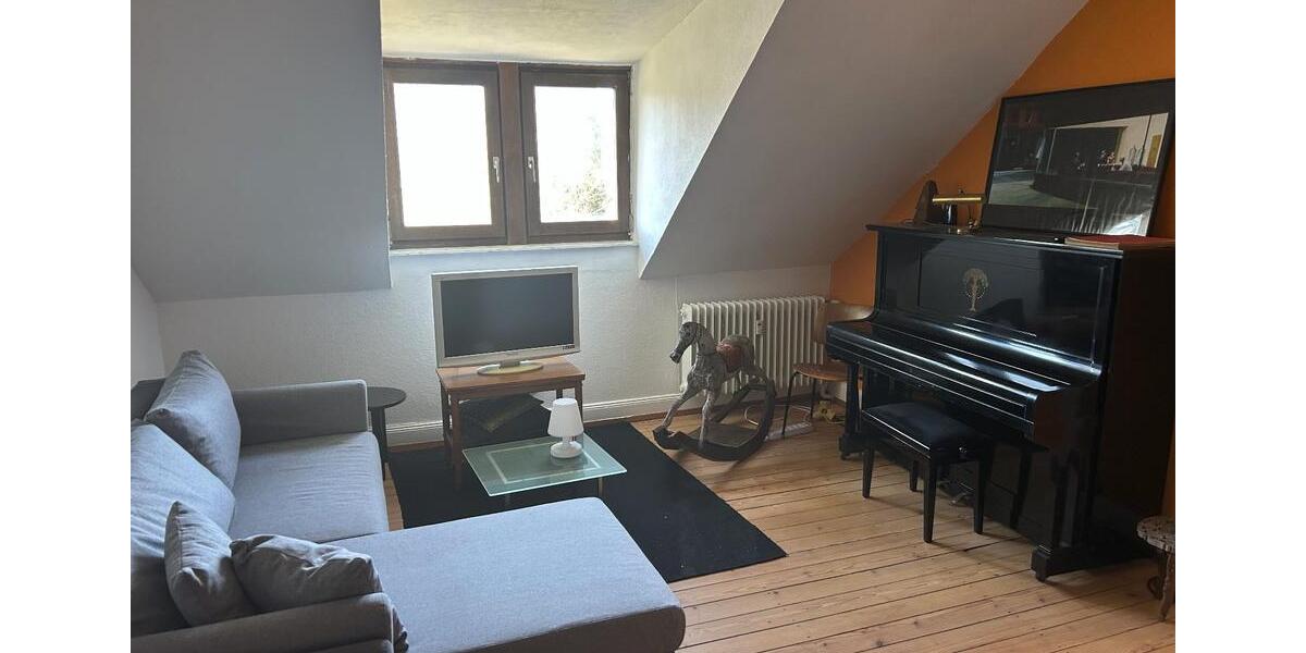 Dachgeschoßwohnung Saarbrücken St. Arnual - 1.5 Zimmer, 45 m&sup2;, 490&euro; | Angebot:25355895
