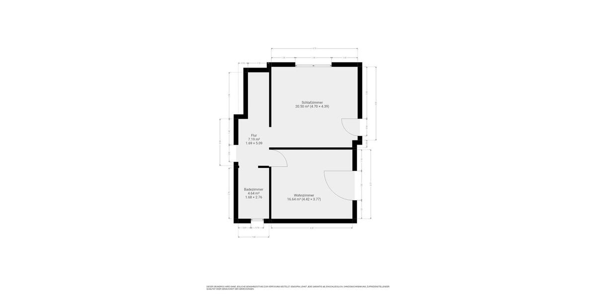 Etagenwohnung Schmelz - 2 Zimmer, 40 m&sup2;, 480&euro; | Angebot:25350674
