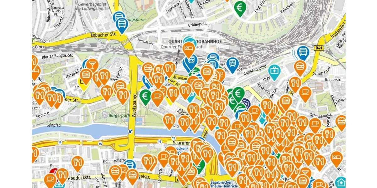 Gewerbeobjekt Saarbrücken St Johann - 9 Zimmer, 314 m&sup2;, 3.768&euro; | Angebot:25726199