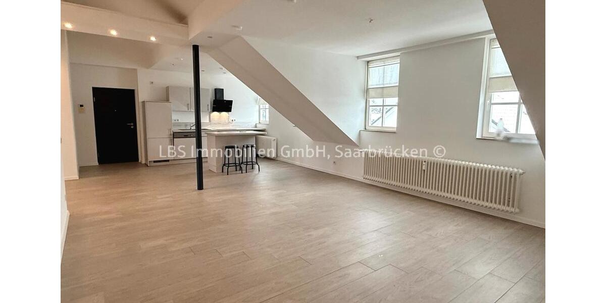 Dachgeschoßwohnung Saarlouis - 3 Zimmer, 95 m&sup2;, 820&euro; | Angebot:25442999