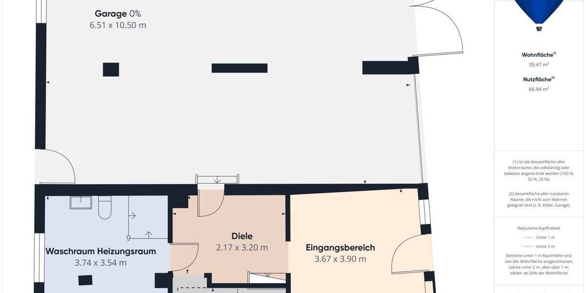 Reihenmittelhaus Dillingen / Diefflen Diefflen - 3 Zimmer, 132 m&sup2;, 145.000&euro; | Angebot:26092908