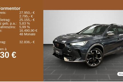 Cupra Formentor 99.540 km 25.490 &euro; Saarbrücken 66115