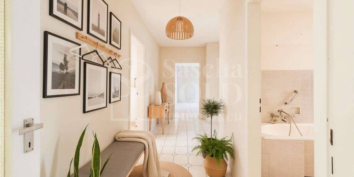 Helle und gut geschnittene 4-ZKB-Wohnung in St. Ingbert mit Balkon, Garage & großem Kellerraum - Etagenwohnung Sankt Ingbert Hassel | Angebot:26018615