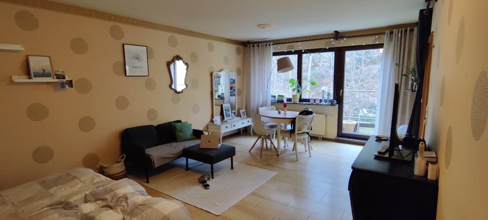 Etagenwohnung Saarbrücken Kieselhumes - 1 Zimmer, 42 m&sup2;, 600&euro; | Angebot:25497618