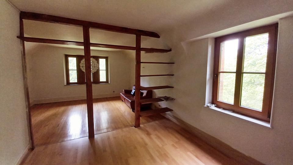 Dachgeschoßwohnung Saarbrücken Neue Bremm - 3 Zimmer, 86 m&sup2;, 520&euro; | Angebot:25766109