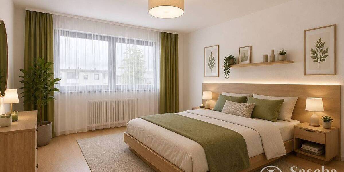 Helle 3-ZKB-Wohnung mit gutem Grundriss, Balkon & Garage in beliebter Lage von St. Ingbert-Süd - Etagenwohnung Sankt Ingbert St. Ingbert | Angebot:26597897